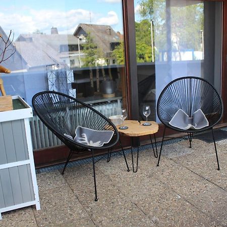 1-Zimmer-Apartment Mit Grossem Balkon Schönwalde Kültér fotó