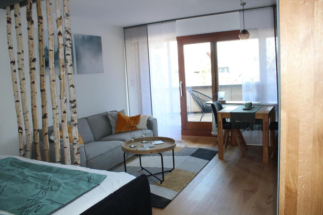 1-Zimmer-Apartment Mit Grossem Balkon Schönwalde Kültér fotó