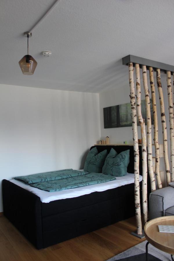 1-Zimmer-Apartment Mit Grossem Balkon Schönwalde Kültér fotó