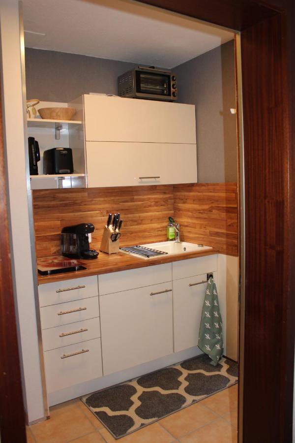 1-Zimmer-Apartment Mit Grossem Balkon Schönwalde Kültér fotó